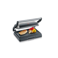 Produktbild för SEVERIN KG 2397 - grill - svart / borstat rostfritt stål
