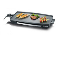Produktbild för SEVERIN KG 2397 - grill - svart / borstat rostfritt stål