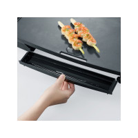Produktbild för SEVERIN KG 2397 - grill - svart / borstat rostfritt stål