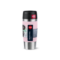 Produktbild för EMSA Travel Mug Waves, Rosa, Rostfritt stål, Silikon, Rostfr...