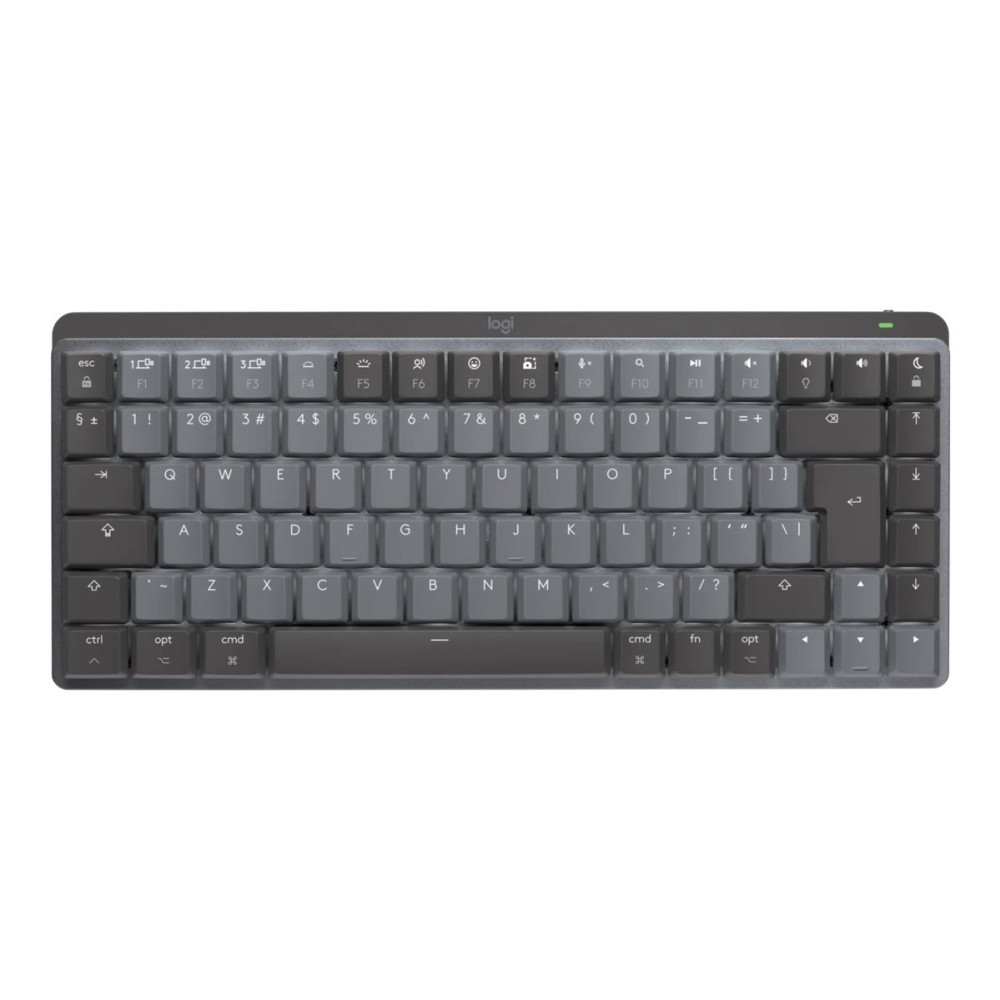 Produktbild för Logitech Master Series MX Mechanical Mini for Mac - tangentbord - QWERTY - USA, internationellt - rymdgrå Inmatningsenhet