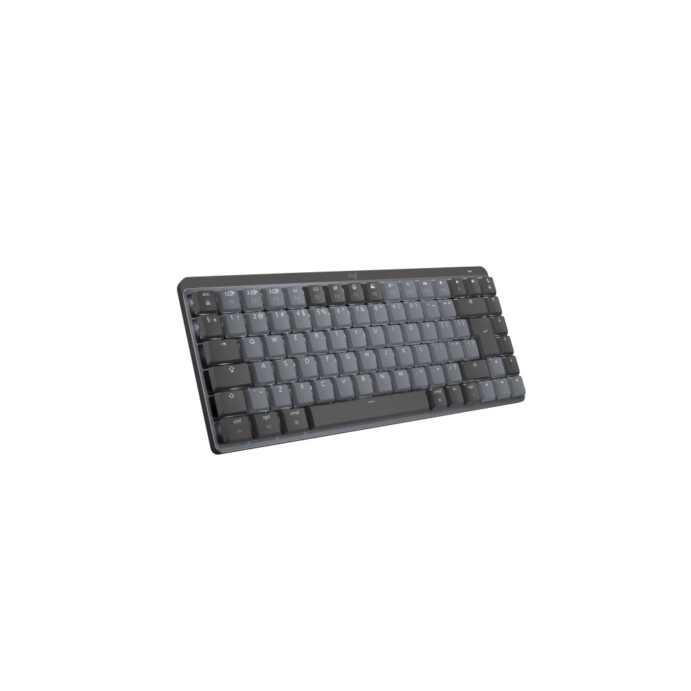 Produktbild för Logitech Master Series MX Mechanical Mini for Mac - tangentbord - QWERTY - USA, internationellt - rymdgrå Inmatningsenhet