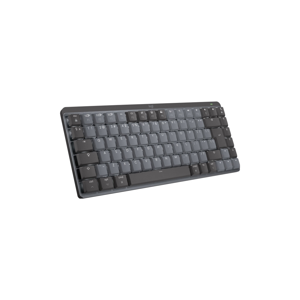 Produktbild för Logitech Master Series MX Mechanical Mini for Mac - tangentbord - QWERTY - USA, internationellt - rymdgrå Inmatningsenhet