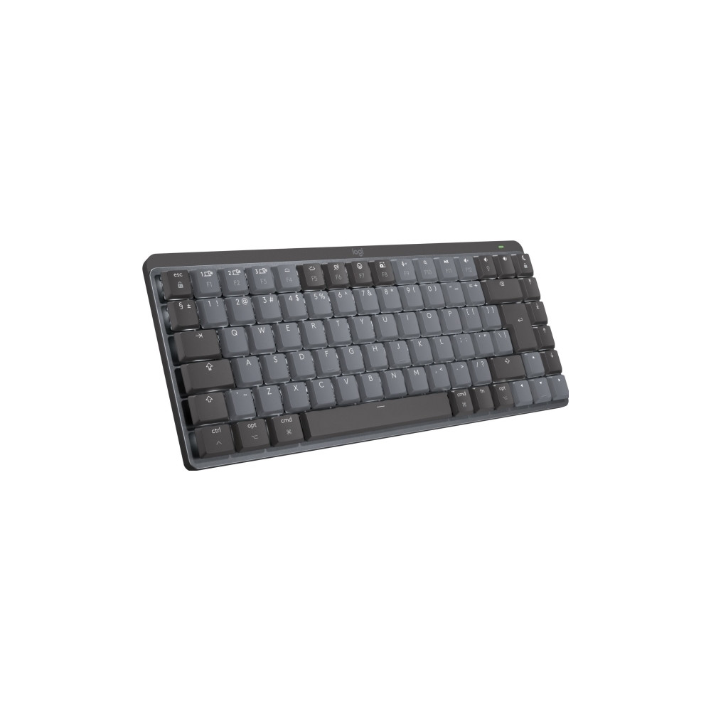 Produktbild för Logitech Master Series MX Mechanical Mini for Mac - tangentbord - QWERTY - USA, internationellt - rymdgrå Inmatningsenhet