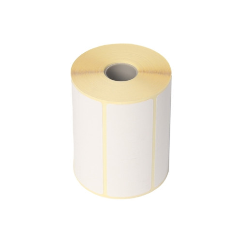 Usorteret Termoetikett utan tryck vit ECO med perforering 102x192 mm