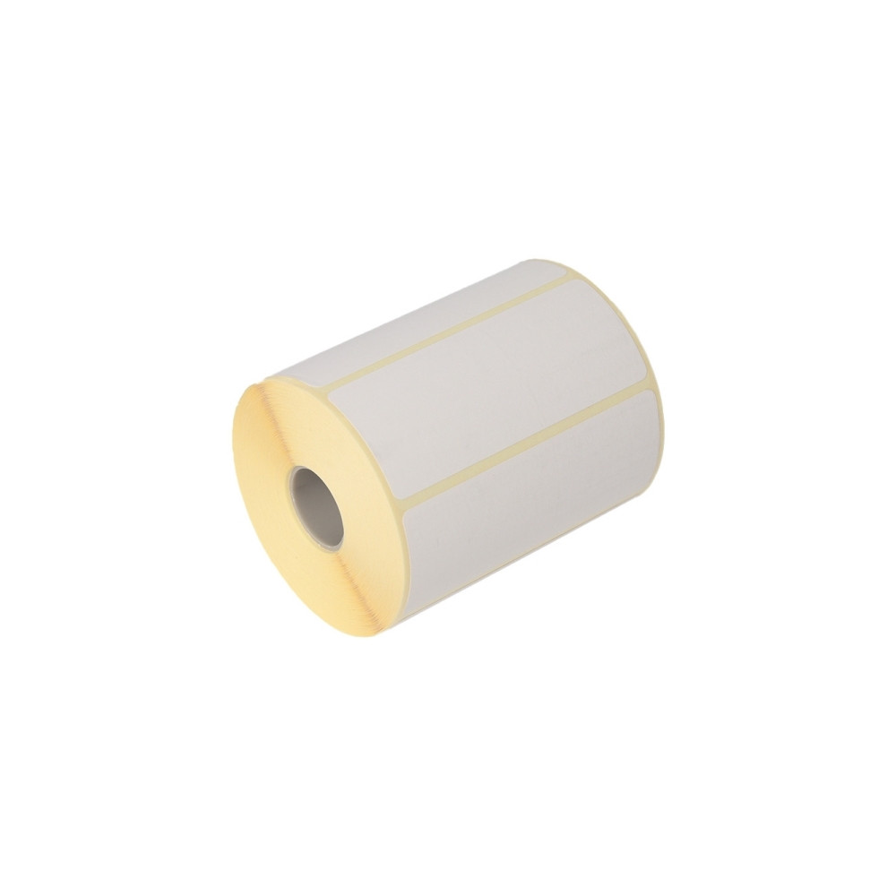 Produktbild för Termoetikett utan tryck vit ECO med perforering 102x192 mm