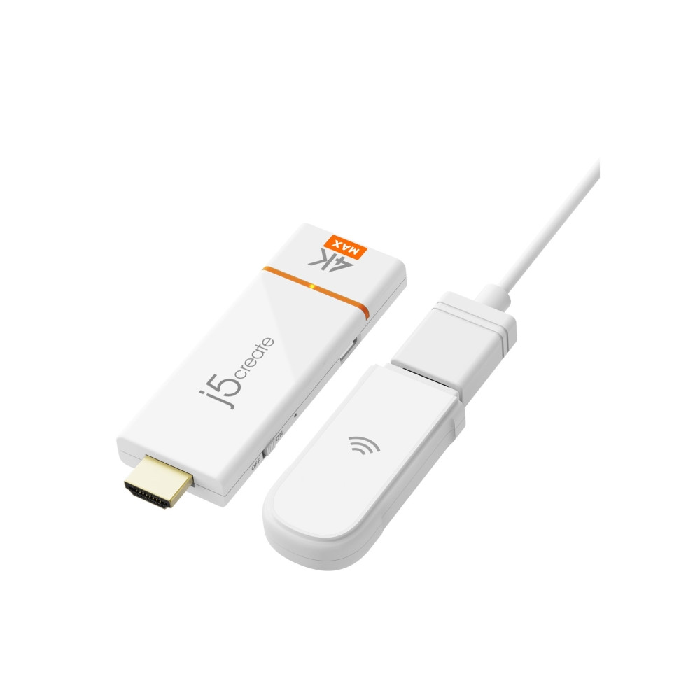 Produktbild för j5create ScreenCast 4K JVAW76MAX - trådlös ljud-/videoförlängare - HDMI