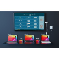 Produktbild för j5create ScreenCast 4K JVAW76MAX - trådlös ljud-/videoförlängare - HDMI