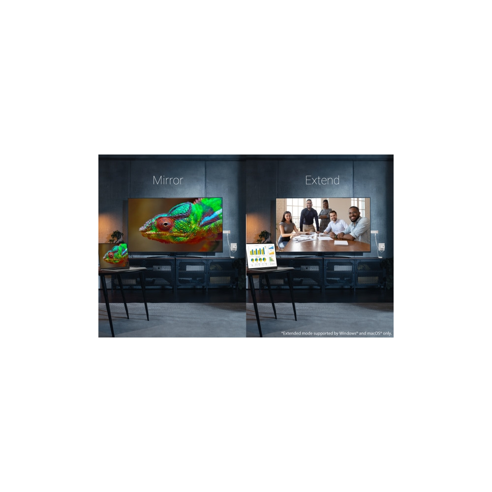 Produktbild för j5create ScreenCast 4K JVAW76MAX - trådlös ljud-/videoförlängare - HDMI