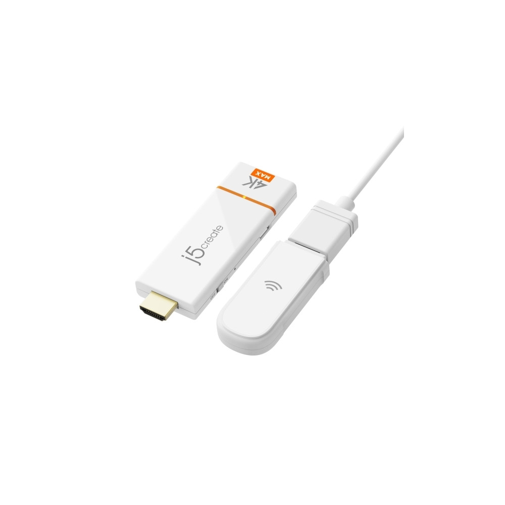 Produktbild för j5create ScreenCast 4K JVAW76MAX - trådlös ljud-/videoförlängare - HDMI