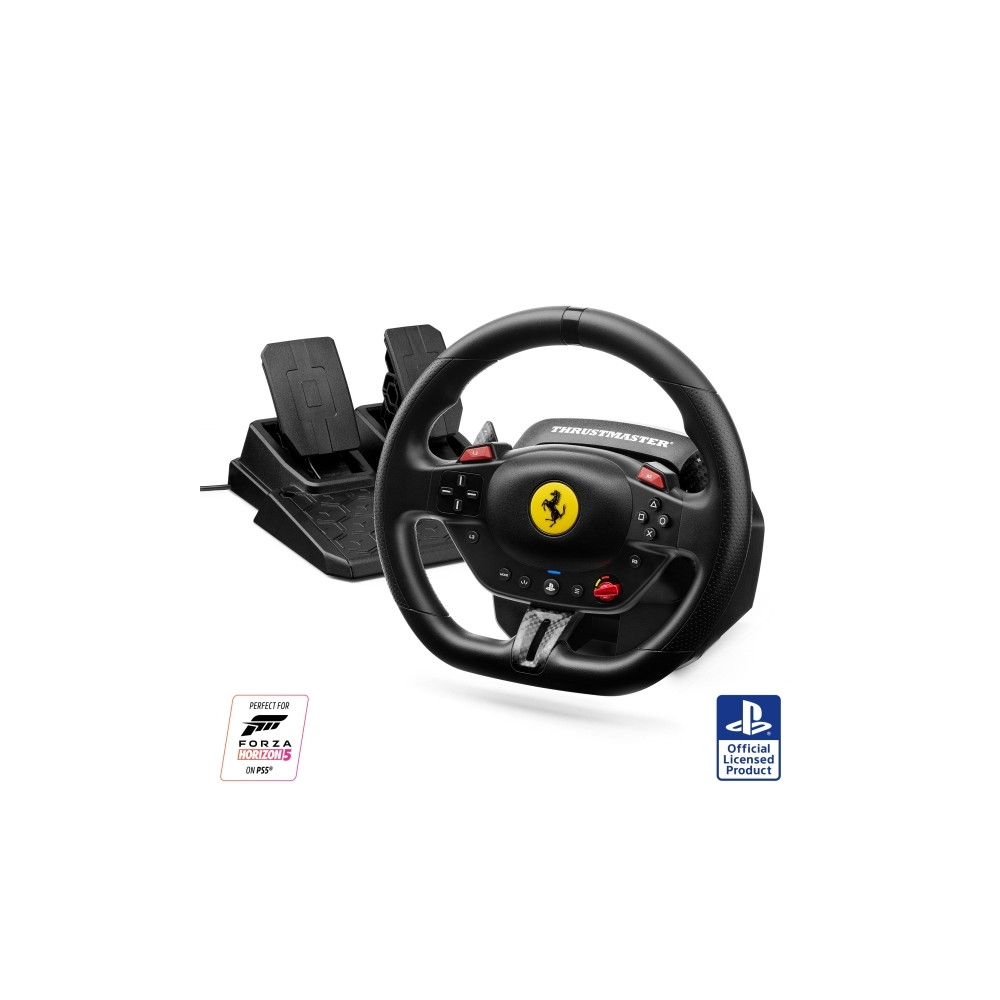 Produktbild för Thrustmaster T98-P Ferrari 296 GTB, Ratt + Pedaler, PC, Play...