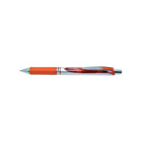 Produktbild för Gelpennor Pentel Energel BL77, 0,7 mm, tryckknapp, orange, p...