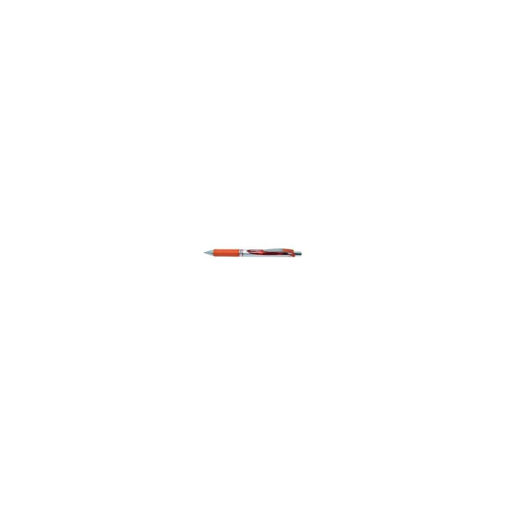 Produktbild för Gelpennor Pentel Energel BL77, 0,7 mm, tryckknapp, orange, p...