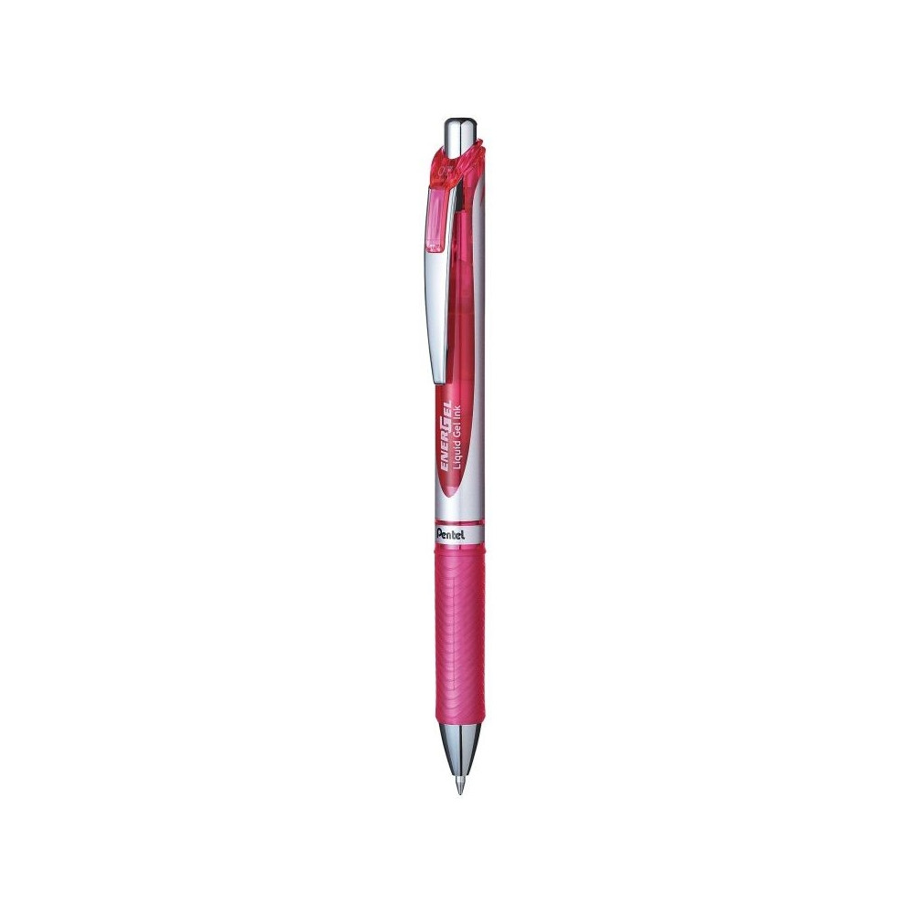 Produktbild för Gelpenna, Pentel Energel BL77, 0,7 mm, rosa, förpackning à 1...