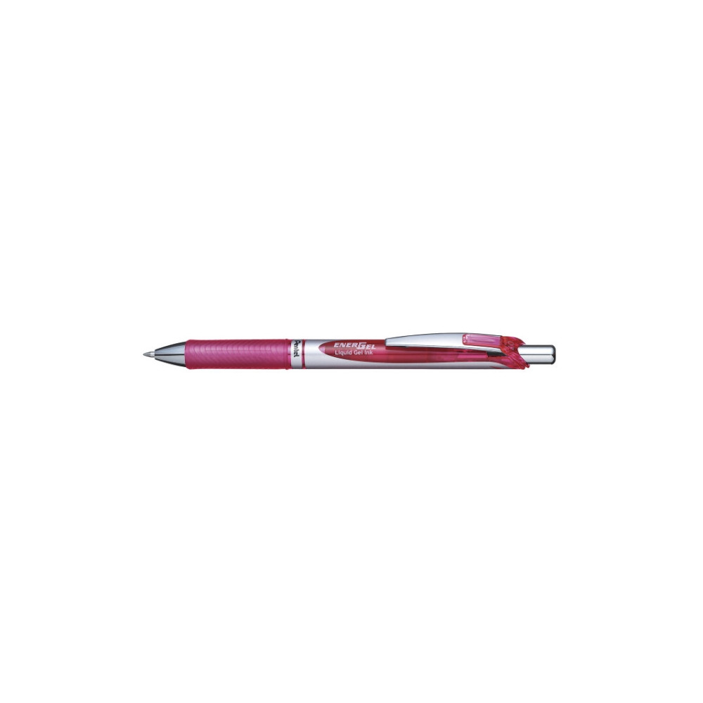 Produktbild för Gelpenna, Pentel Energel BL77, 0,7 mm, rosa, förpackning à 1...