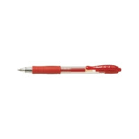 Produktbild för Gelpenn Pilot G-2 Plus påfyllningsbar 0,5 mm fine röd 12-pac...