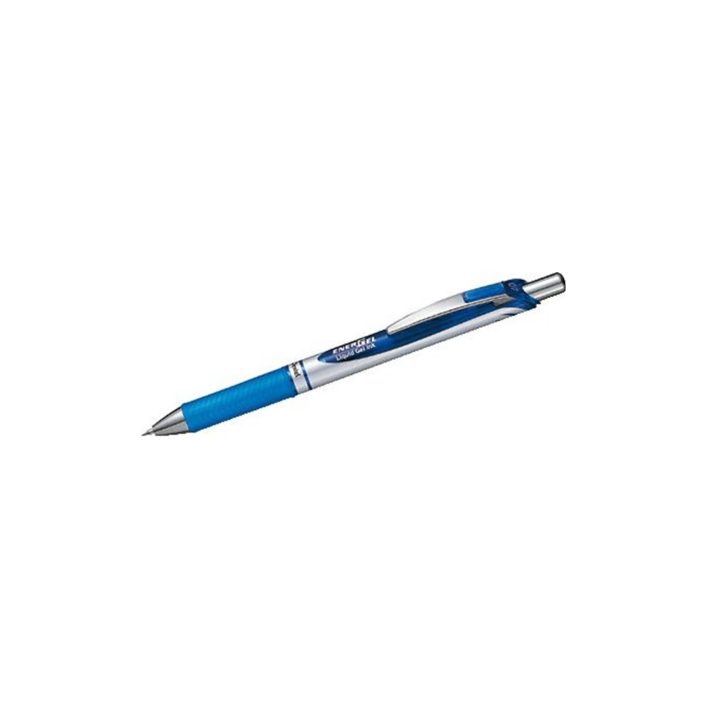 Produktbild för Gelpenna Pentel Energel BL77, påfyllningsbar, 0,7 mm, blå, f...