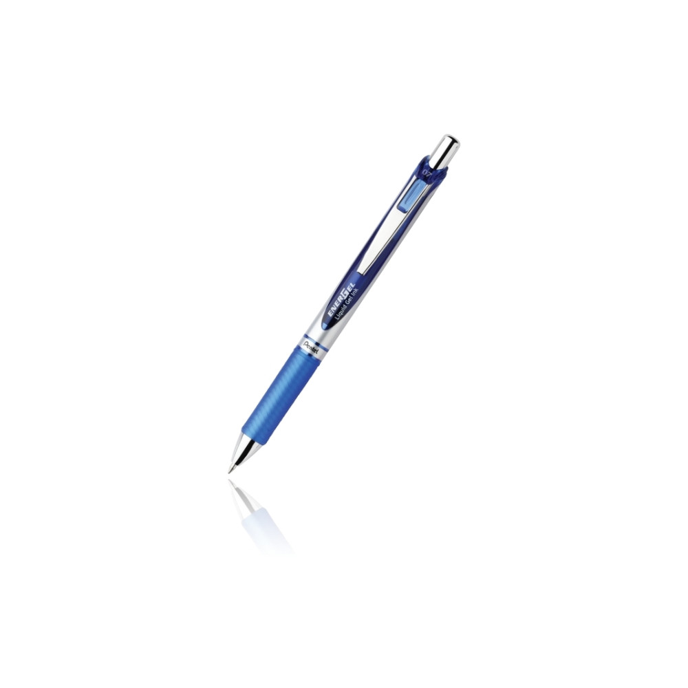Produktbild för Gelpenna Pentel Energel BL77, påfyllningsbar, 0,7 mm, blå, f...