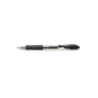 Produktbild för Gelpenna, Pilot G-2, ifyllbar, 0,5 mm, fin, svart, förpackni...