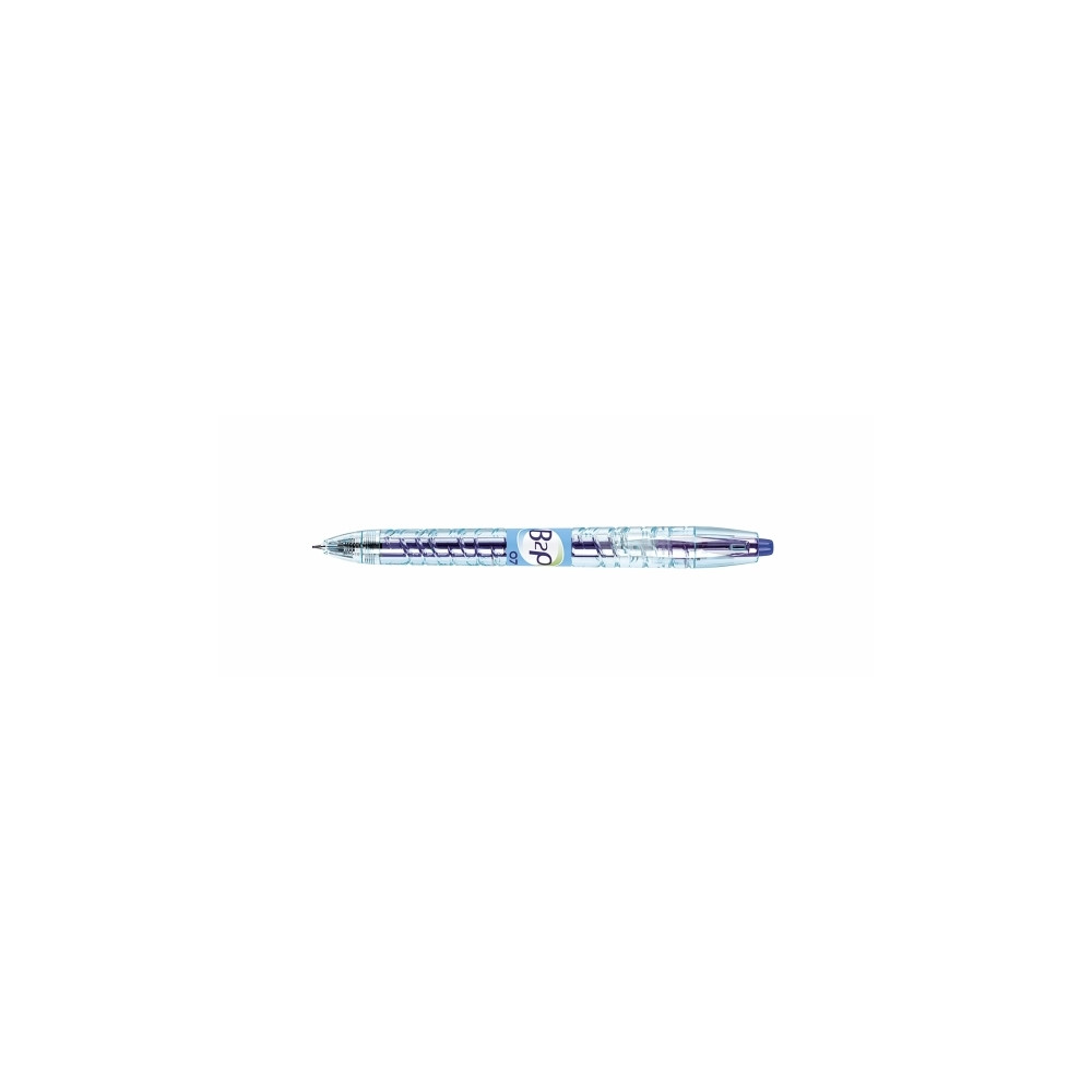 Produktbild för Gelpenna, Pilot BeGreen B2P, påfyllningsbar, 0,7 mm, blå, 10...