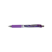 Produktbild för Gelpenna, Pentel Energel BL77, 0,7 mm, lila, förpackning med...