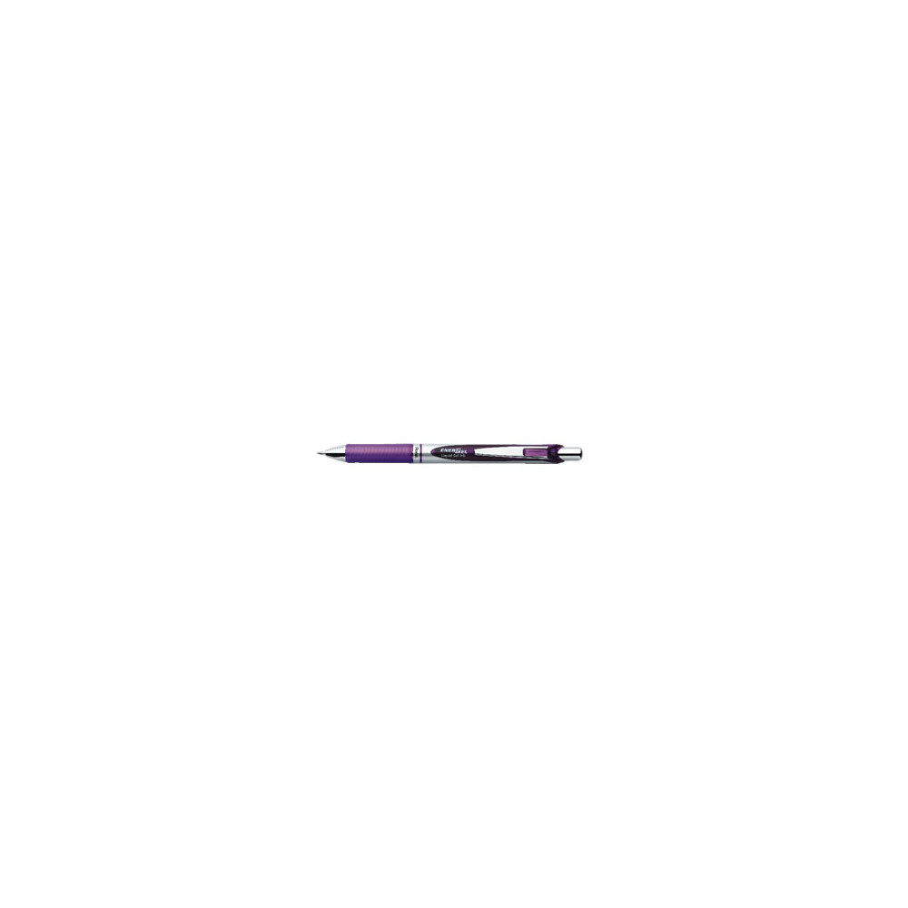 Produktbild för Gelpenna, Pentel Energel BL77, 0,7 mm, lila, förpackning med...