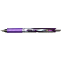 Produktbild för Gelpenna, Pentel Energel BL77, 0,7 mm, lila, förpackning med...