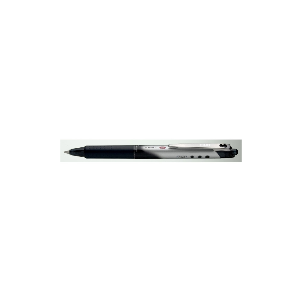 Produktbild för Rollerballpenna, Pilot V-Ball Grip, ifyllbar, 0,7 mm, svart,...
