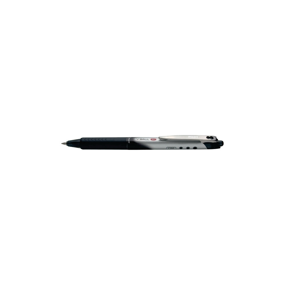 Produktbild för Rollerballpenna, Pilot V-Ball Grip, ifyllbar, 0,7 mm, svart,...