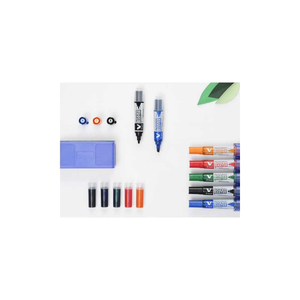 Produktbild för Whiteboardmarker Pilot V-Board Master påfyllningsbar sned sp...