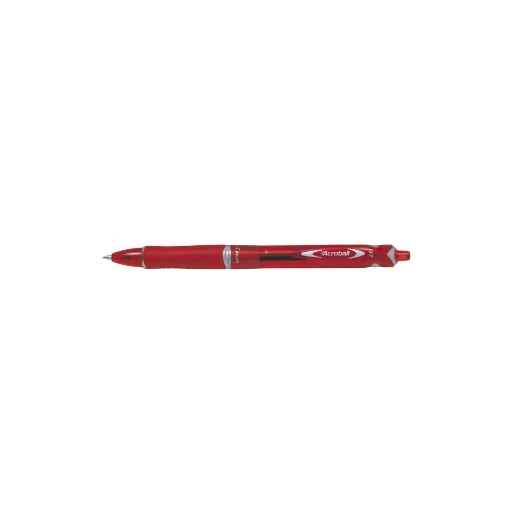 Produktbild för Kuglepen, Pilot Acroball, genopfyldelig, 0,7 mm, fine, rød,...