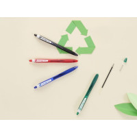 Produktbild för Kulspetspenna Pilot BeGreen Rexgrip påfyllningsbar 1 mm blå...