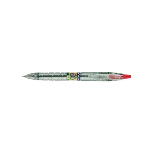 Pilot Pen Kulspetspennor, PILOT B2P Ecoball, medium, 1 mm, röd, förpac...