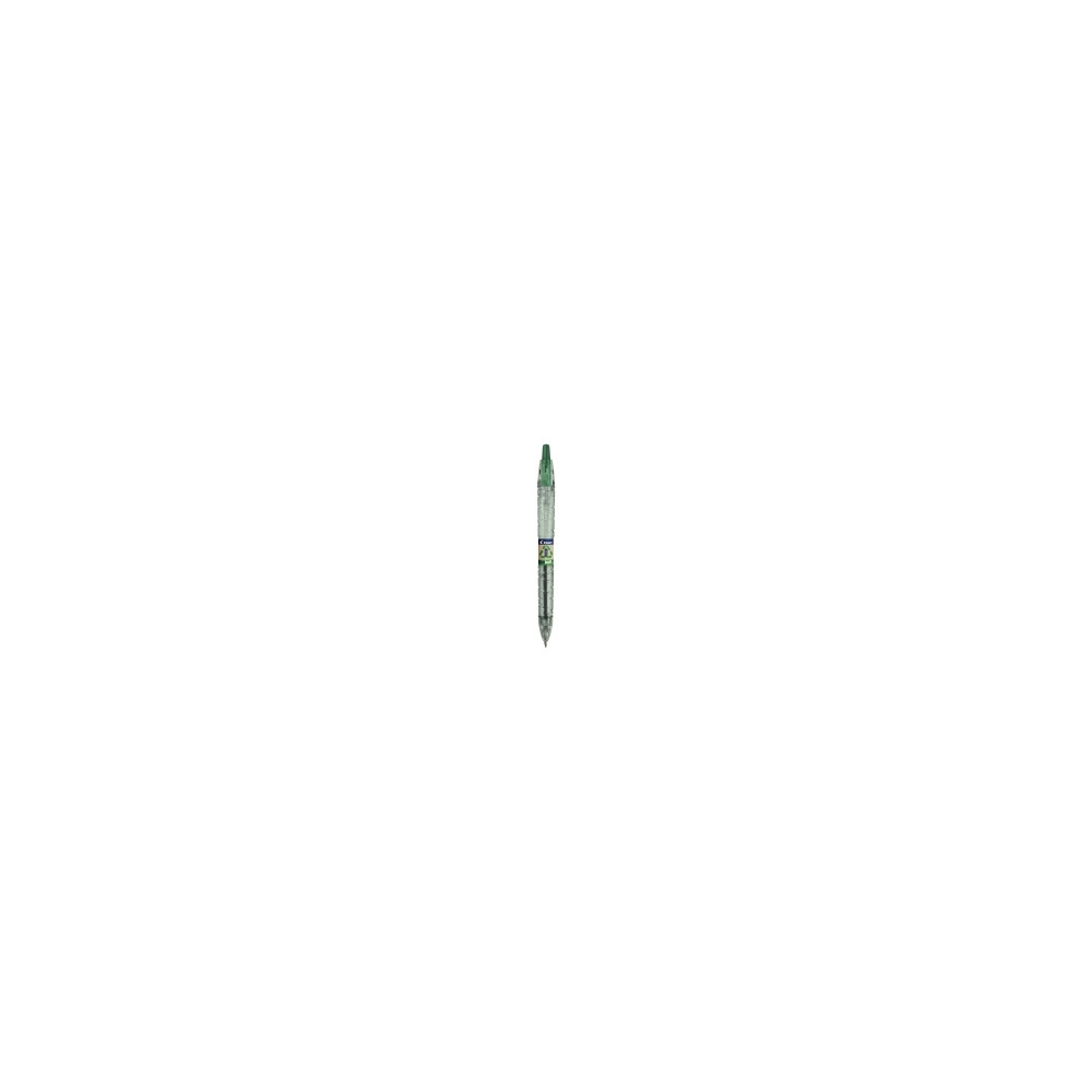 Produktbild för Kulpenna, Pilot Ecoball, påfyllningsbar, 1 mm, grön, 10-pack