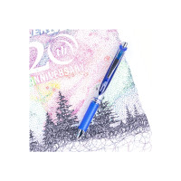 Produktbild för Gelpenna Pentel Energel BL77, påfyllningsbar, 0,7 mm, blå, f...