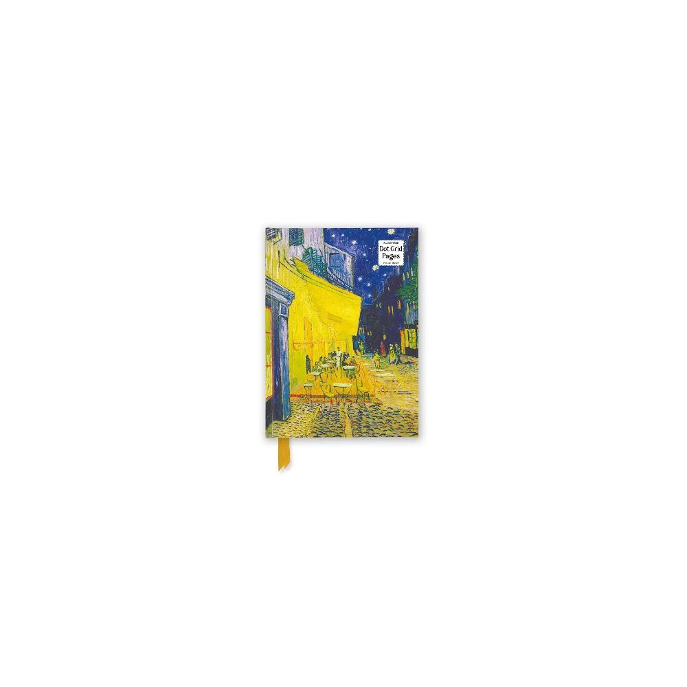 Produktbild för Vincent van Gogh: Cafe Terrace (Foiled Dot Grid Journal) (bok, eng)
