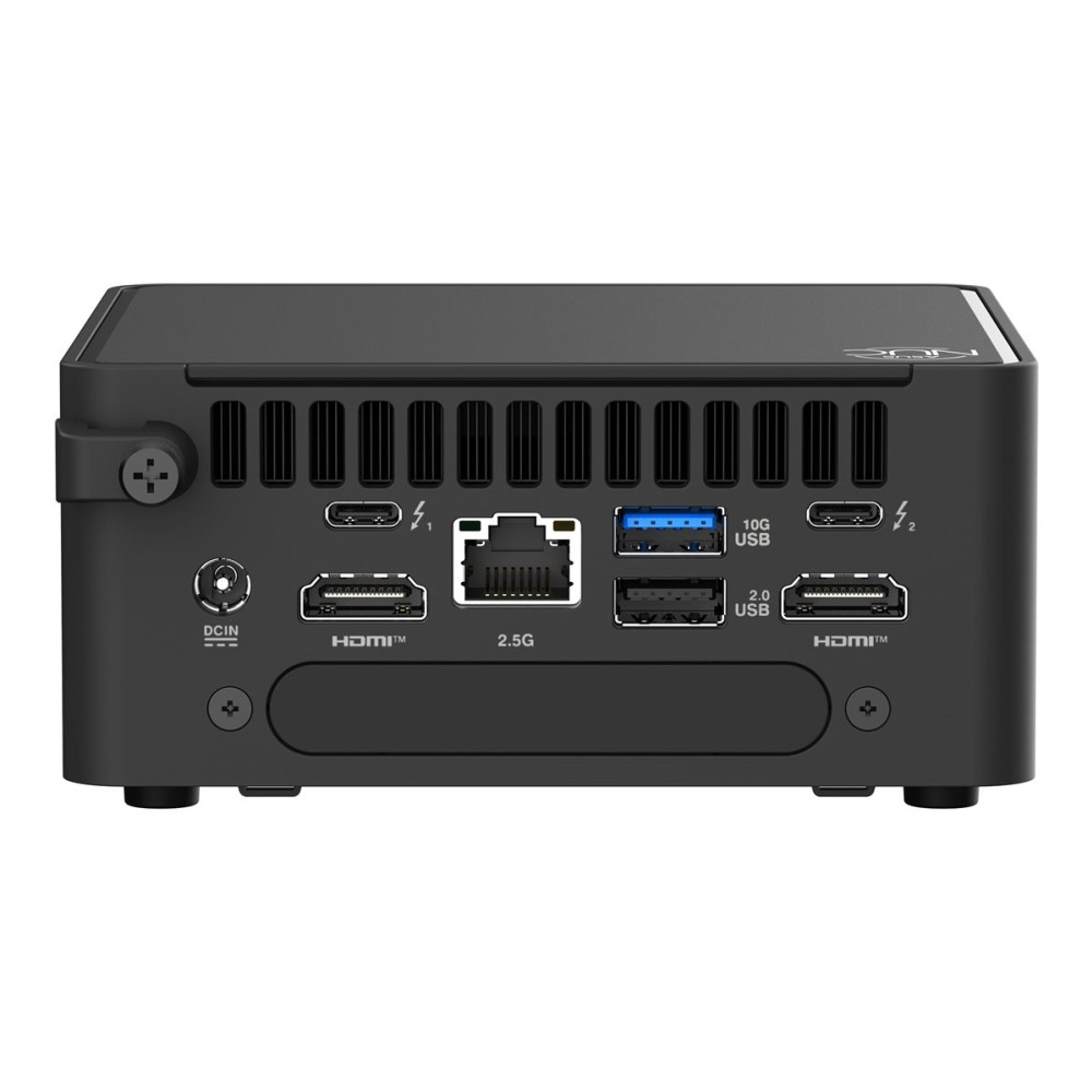 Produktbild för ASUS NUC 15 Pro Tall Kit RNUC15CRHC700002 - mini-PC Core Ultra 7 240H 2.5 GHz - 0 GB - ingen HDD