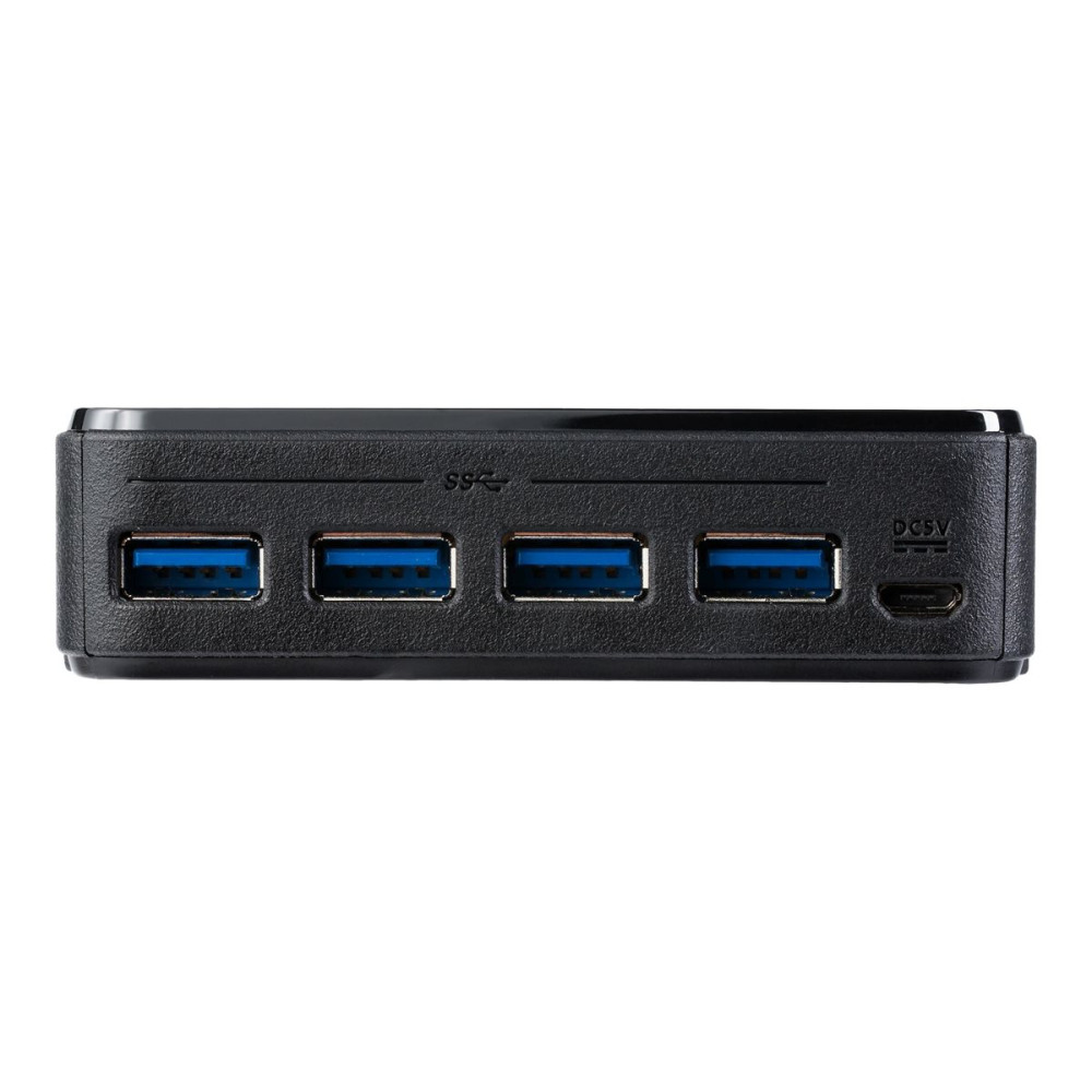 Produktbild för StarTech.com 4x4 USB 3.0 delnings-switch för kringutrustning - hubb - 4 portar