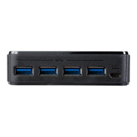 Produktbild för StarTech.com 4x4 USB 3.0 delnings-switch för kringutrustning - hubb - 4 portar