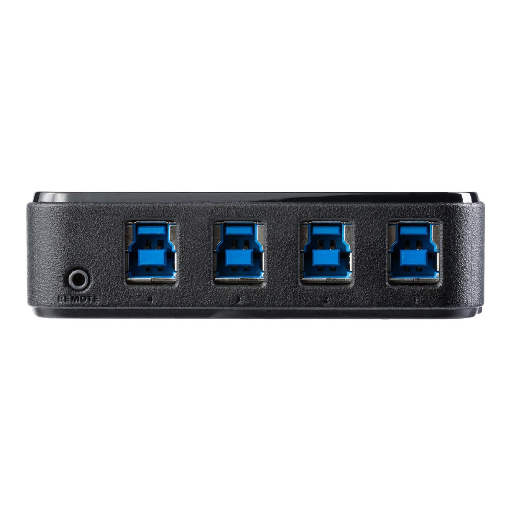 Produktbild för StarTech.com 4x4 USB 3.0 delnings-switch för kringutrustning - hubb - 4 portar