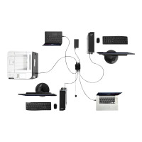 Produktbild för StarTech.com 4x4 USB 3.0 delnings-switch för kringutrustning - hubb - 4 portar