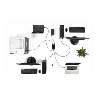 Produktbild för StarTech.com 4x4 USB 3.0 delnings-switch för kringutrustning - hubb - 4 portar