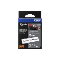 Produktbild för Brother TZe-FX221 - flexibel ID-tejp - 1 kassett(er) - Rulle (0,9 cm x 8 m)