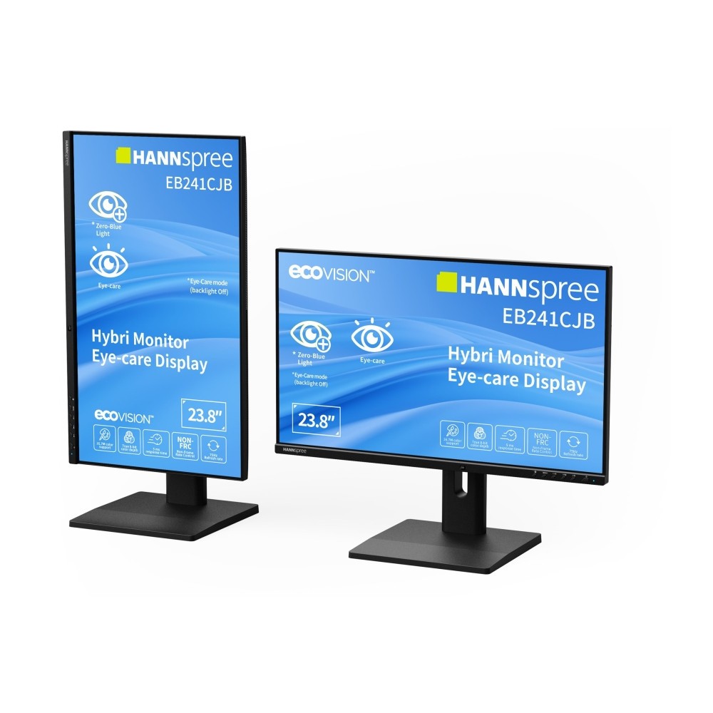 Produktbild för Hannspree Hybri - LED-skärm - Full HD (1080p) - 23.8"