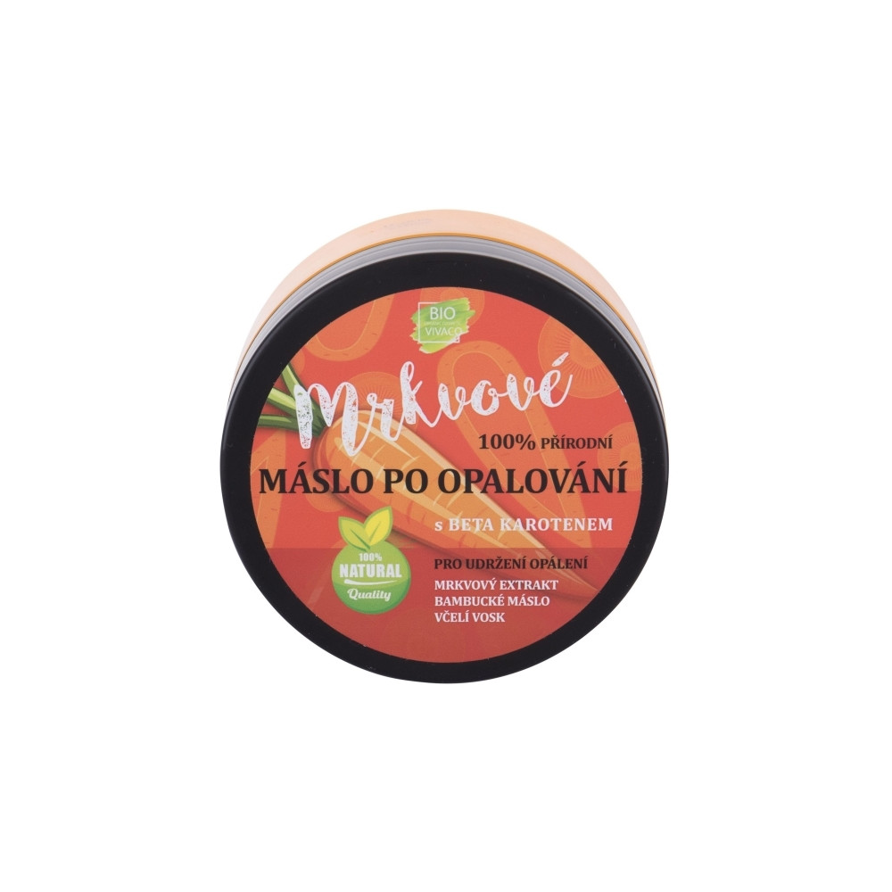 Produktbild för Vivaco 100% Naturligt  Body Butter After Sun med morotsextra...