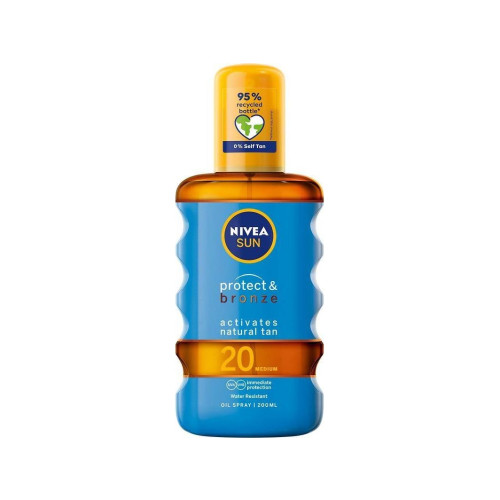 Nivea NIVEA_Sun Protect &amp Bronze tan activating oil SPF20 200ml