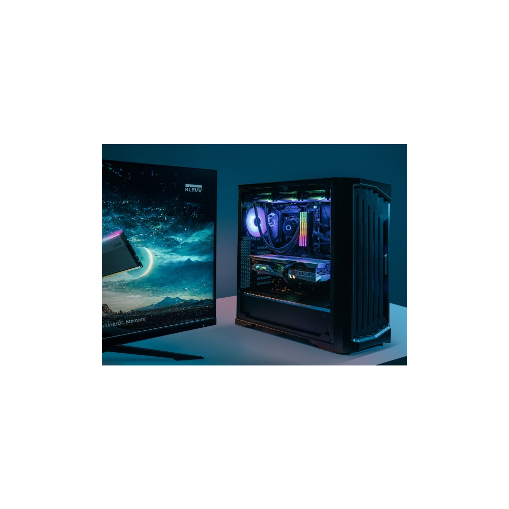 Produktbild för Klevv CRAS V 64GB (2x32GB) DDR5 Gaming RAM 6000MHz CL30 Memo...