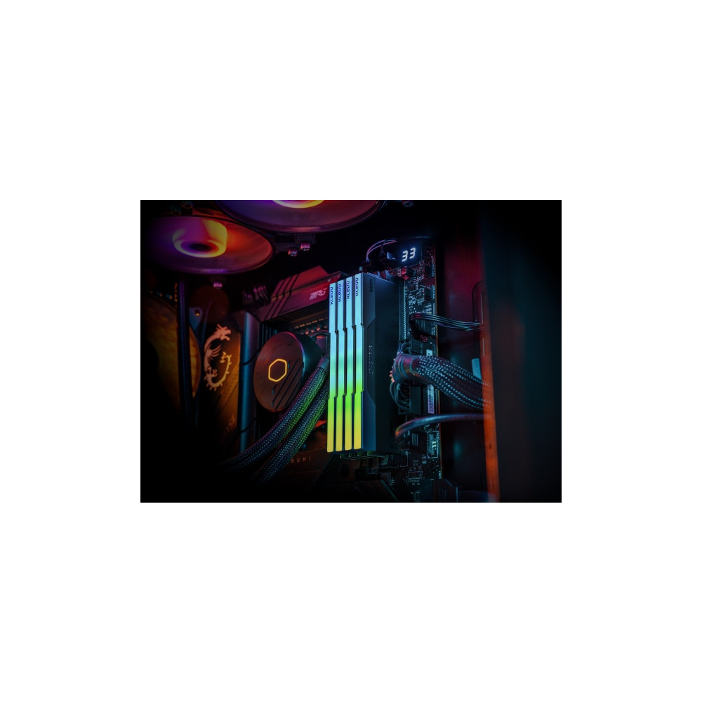 Produktbild för Klevv CRAS V 64GB (2x32GB) DDR5 Gaming RAM 6000MHz CL30 Memo...