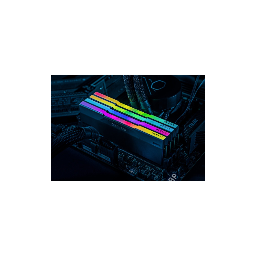 Produktbild för Klevv CRAS V 64GB (2x32GB) DDR5 Gaming RAM 6000MHz CL30 Memo...