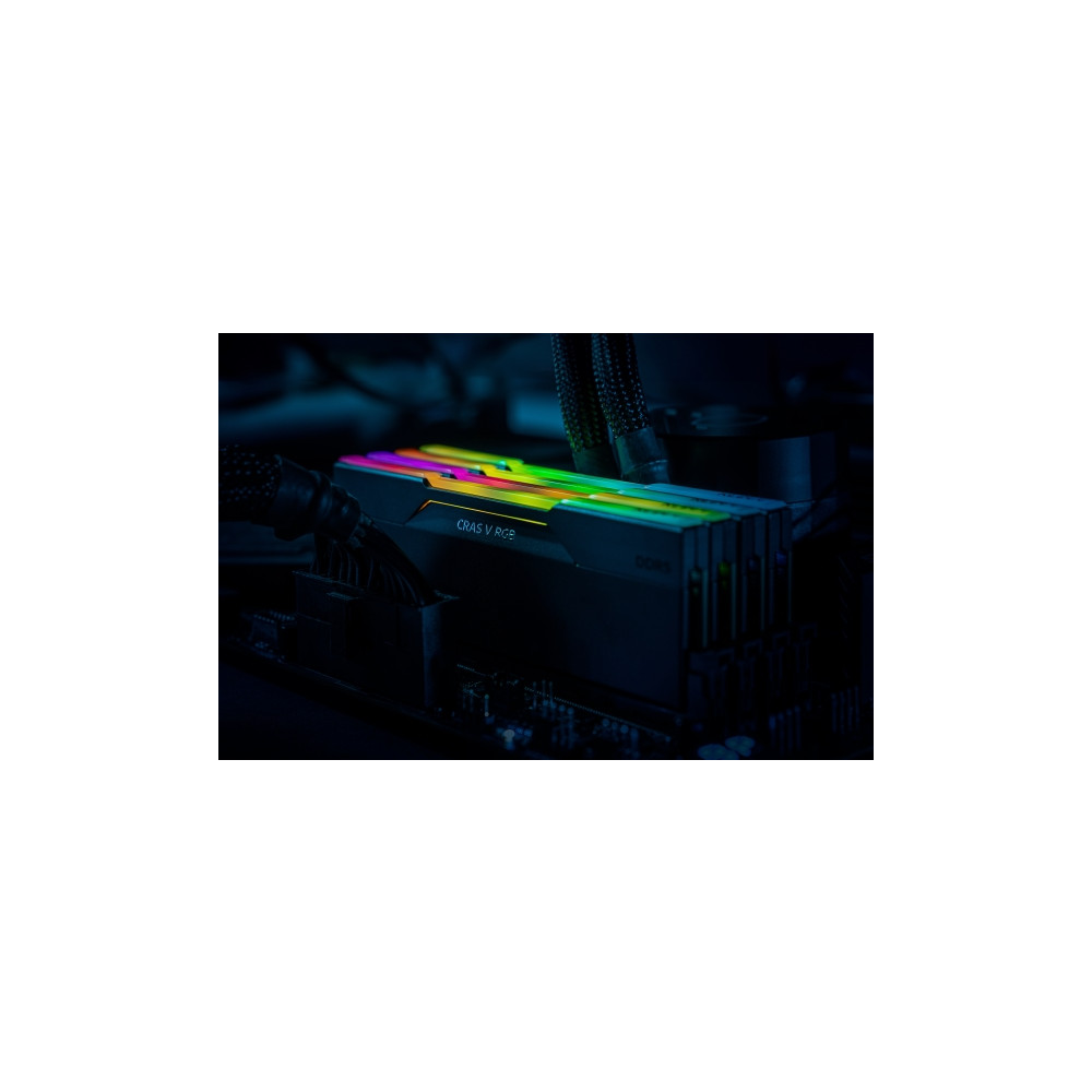 Produktbild för Klevv CRAS V 64GB (2x32GB) DDR5 Gaming RAM 6000MHz CL30 Memo...